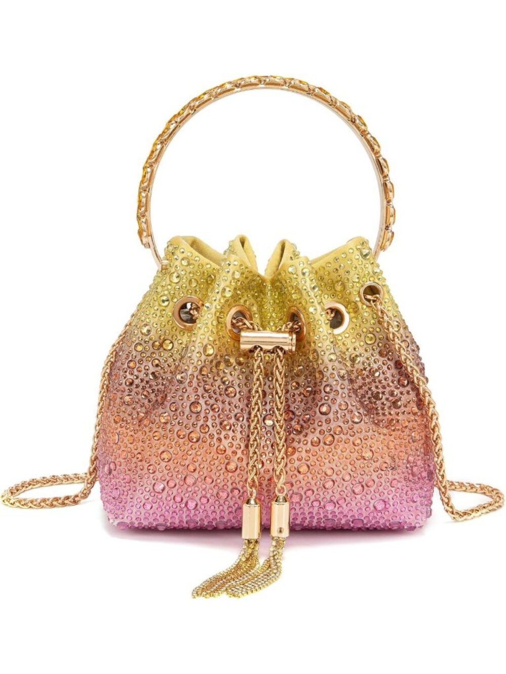 Sparkly Rhinestone Evening Clutch Bag for Women | Colorful Party Purse